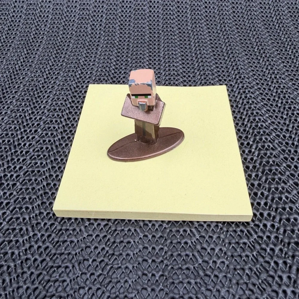 Jada Toys Minecraft Villager Nano Metalfigs Die-Cast Metal Figure 30096 Brown